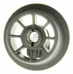 Haier Roller For Dishwasher Basket - 0530019464 49056414 Lower Basket Roller Gr-2-ral7046