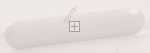 Square Plug - 42248654 Mid-hinge Cap Clinc Snowwhite [Vestel]