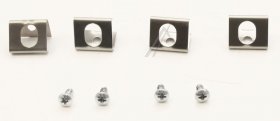 Teka Bracket - 61602383 New Clamps Bag Fast Click System With Screws (4 Clamps)