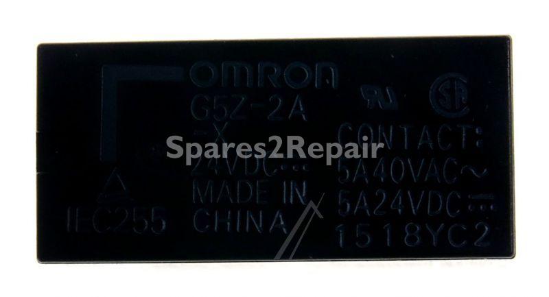 Omron Pcb Relay To 24v - 24vdc 5a-40vac Relay, 2 Turnkeys