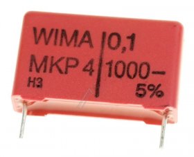Wima Pulse Capacitors - 0,1uf-1000v Mkp4-capacitor Rm=22,5mm -rohs-compliant-