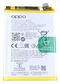 Oppo Phone Battery Packs - Blp885 4200010 Battery Oppo A76&oppo A96 (cph2375-66-33) @4880mah 3 87v 1 5c Blp885 Xa B416 For