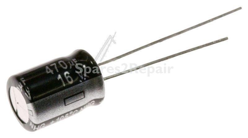 Panasonic 16v Radial Electrolytic 105 De - 470uf-16v Eca1chg471 Elko Radial Pan 105° 8x11 5mm-rohs-conform-