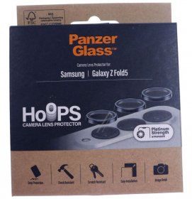 Panzerglass Display Protective Film - 0457 Panzerglass Hoops Camera Lens Protector Samsung Galaxy Z Fold 5 | Black