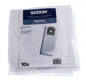 Sqoon Vacuum Cleaner Bags - Staubsaugerbeutel Alternativ Fur Sprintus Era - Maximus - T11 - Floory