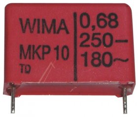 Wima Pulse Capacitors - 0 68uf-250v Mkp1f036805f00mssd Mkp10 Impulse Capacitor Rm22 5