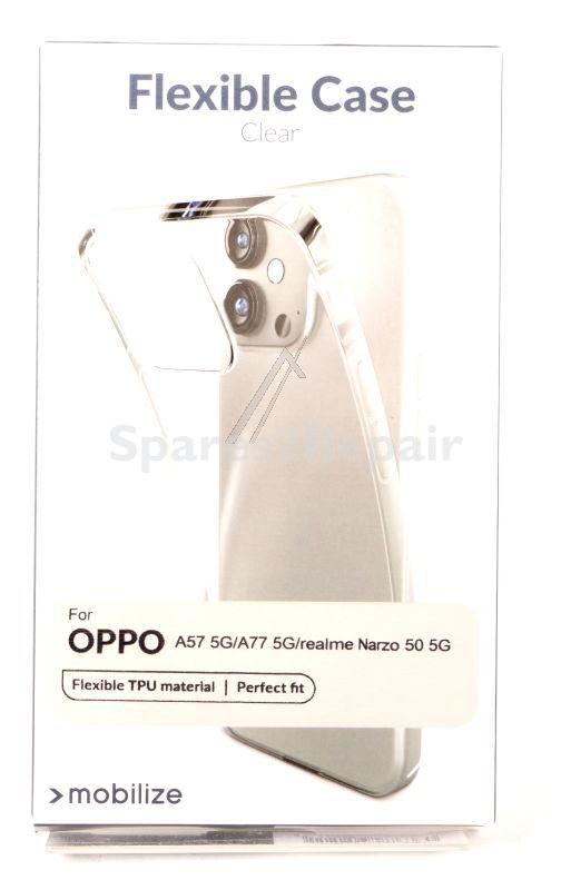 Mobilize Leather Bag Gsm - 28147 Mobilize Gelly Case Oppo A57 5g-a77 5g-realme Narzo 50 5g Clear