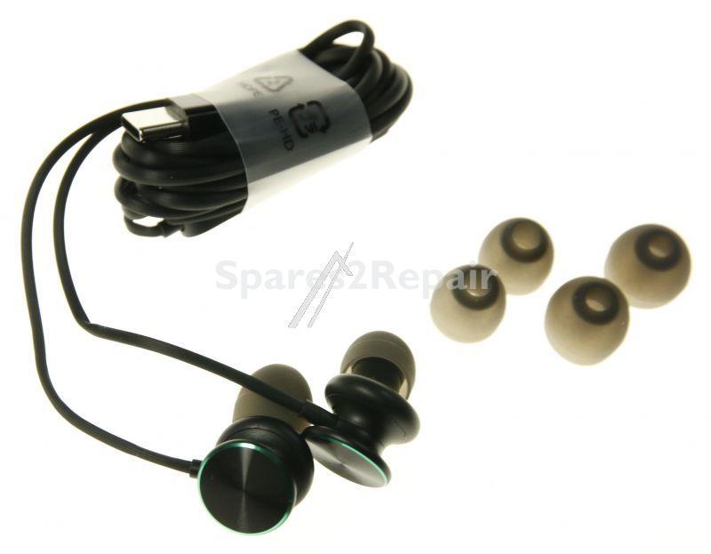 Oppo Headset - 8550438 Earphones Mh150 Type-c Single Black Cable Volume Control Packaging Usb Codec