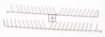 Compatible Accessories Basket - Folding Prong Row Lower Basket Alternative For Bosch-siemens