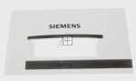 Detergent Dispenser Cover - 00657909 Tray Handle-dispenser [Bosch Siemens]