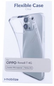 Mobilize Leather Bag Gsm - 29017 Mobilize Gelly Case Oppo Reno8 T 4g Clear