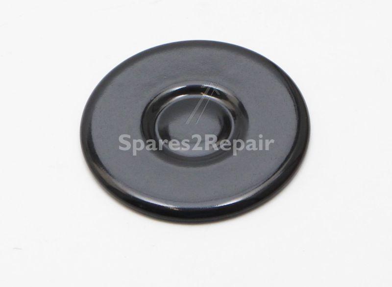 Faber Franke Roblin Burner Cap - 1982560 133 0054 911 Sp Hob Cap Black Auxiliary Burner