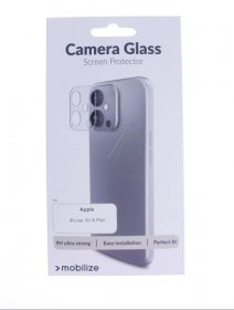 Mobilize Display Protective Film - 57765 Mobilize Glass Screen Protector For Camera Apple Iphone 16-16 Plus