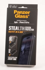 Panzerglass Display Protective Film - Pg54911 Panzerglass Screen Protector With Black Frame Iphone 17 | Iphone 16 Pro | Ultra-wide Fit With Fastfit In-a-box