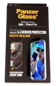 Panzerglass Display Protective Film - Pg48188 Panzerglass Screen Protector W Black Frame Iphone 17 Pro | Ultra-wide Fit W Fastfit In-a-box