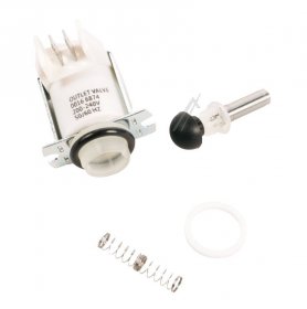 Compatible Solenoid Valve - Drain Valve For Salt Container Alternative For Bosch-siemens