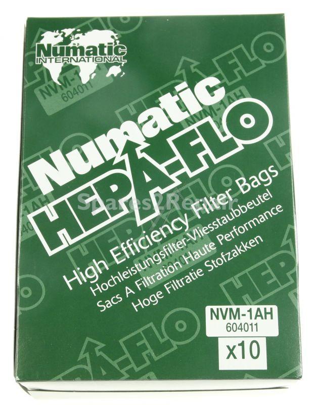 Sqoon Vacuum Cleaner Bags - 42126-t Alternative Vacuum Cleaner Bags For Numatic Nvm 1ah 130-150 Models