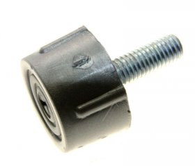 Foot - C00089686 482000077404 Adjustable Foot Assembly Silver M8 [Whirlpool Indesit]