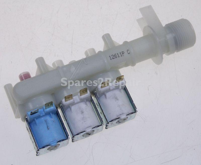 Solenoid Valve - C00312841 481228128398 Valve Magnet Thrice [Whirlpool Indesit]