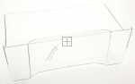 Hisense Gorenje Vegetable Drawer - 285760 Crisper Pan 54n-h3 000