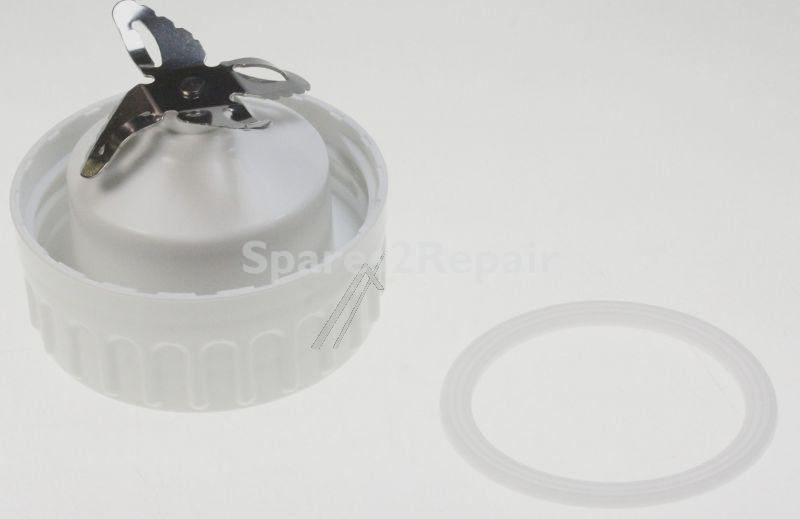 Philips Mixer - Blender Blade - Cp2247-01 996510071062 Blade Holder Assembly (white) New For Glass Jar