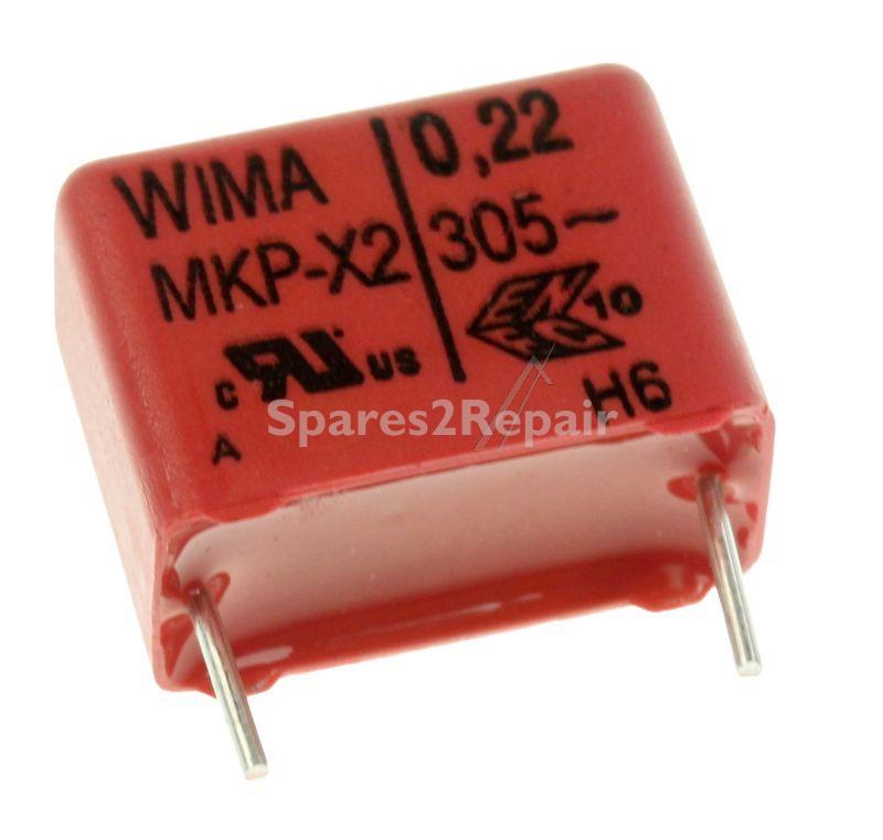 Wima X2 Emi Suppression Capacitor M - 0,22uf-305v Mkp X2-suppression Capacitor, Rm=15mm, 220nf -rohs-