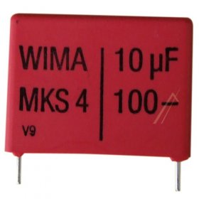 Wima Mks4 Pulse Capacitor - 10uf-100v Mks4-kondensator Rm=27,5mm