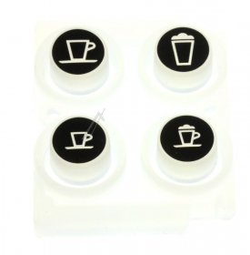 Button - 5913213371 Silicone Keyboard (ke971-931) Srg En5 [Delonghi]