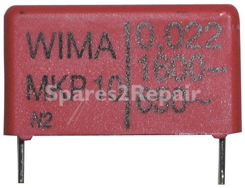 Wima Pulse Capacitors - 0 022uf-1600v Fkp1t022206b00kssd Fkp1 Pulse Capacitor Rm=27 5 -rohs Compliant-