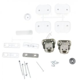 Door Hinges For Washing Machines - 43013964 Integrated Door Fixing Kit [Candy Hoover]