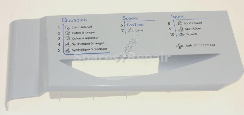 Detergent Dispenser Cover - C00277691 482000031392 Drawer Handle White [Whirlpool Indesit]