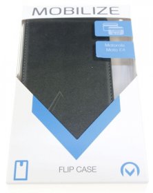 Mobilize Leather Bag Gsm - Mobilize Classic Gelly Flip Case Adaptable For Motorola Moto E4 Black