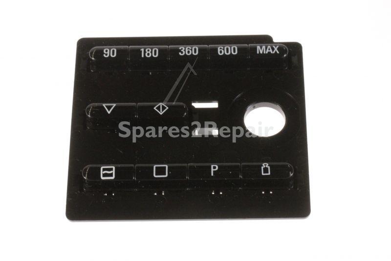 Operating Unit Screen - 00151601 Push Button Set [Bosch Siemens]