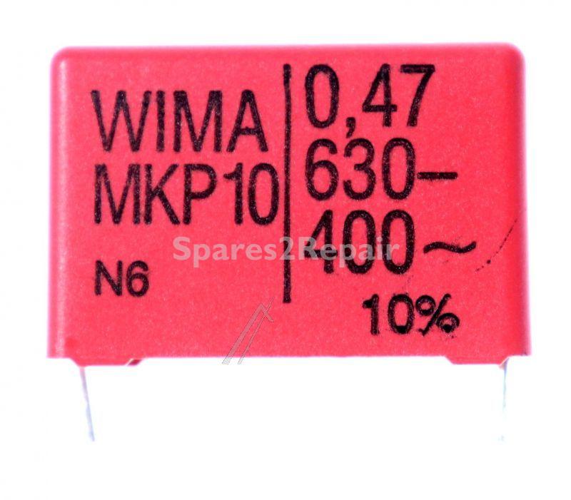 Wima Pulse Capacitors - 0,47uf-630v Mkp10 Impulse Capacitor Rm27,5