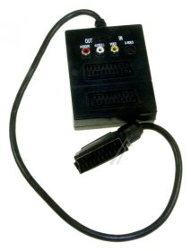 Manual Scart Switch Box - Scart-plug-2xscart+3xrca+s-video + Switch Manual Scart Switch Box - Scart-plug-2xscart+3xrca+s-video + Switch