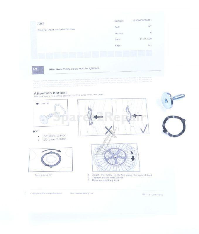 Spring - 10012605 Spring [Bosch Siemens]