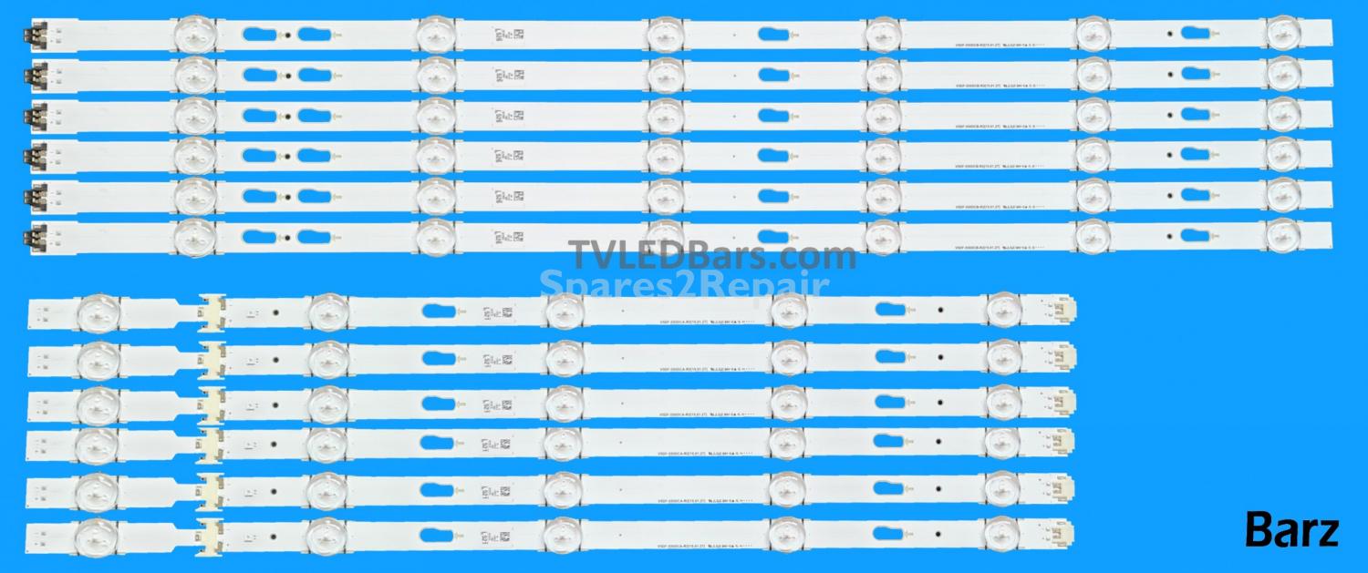 Samsung LED Backlight Array Samsung UE55J6300 BN96-34787A + BN96-34788A 55" V5DF-550DCA-R2 + V5DF-550DCB-R2 12pcs