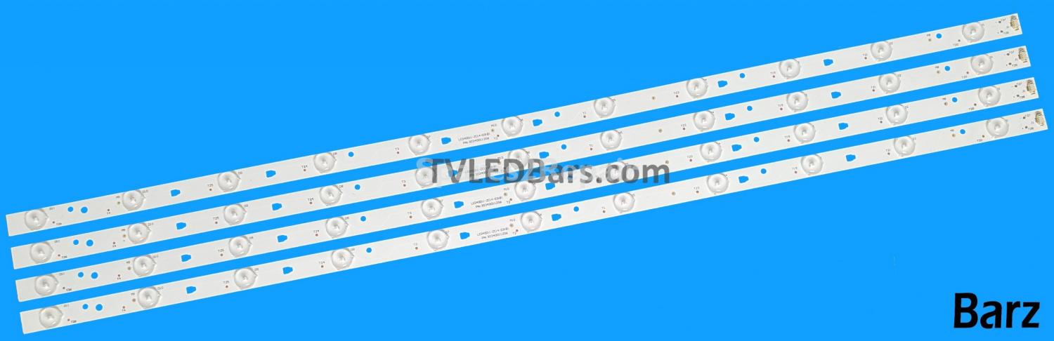 Barz LED Backlight Array JVC LT-40C540 40" LSC400HN01 LED40D11-ZC14-03 (A) (B) 4pcs