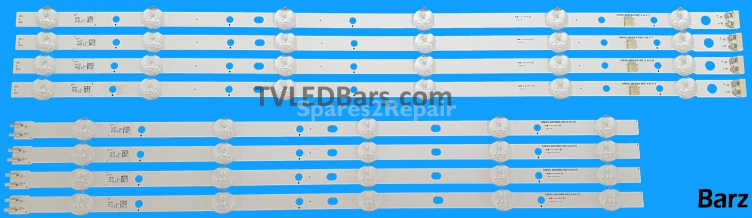 Samsung LED Backlight Array Samsung UE48H4200 BN96-32769A + BN96-32770A 48" DMGE-480SMA-R6 DMGE-480SMB-R6 8pcs