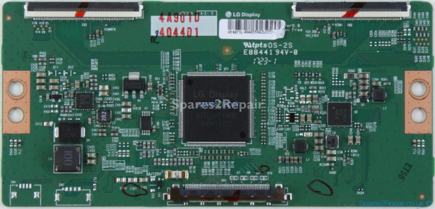 Digihome 49298UHDDLEDCNTD - T-Con - 6871L-4044D - 6870C-0535B - V15 UHD TM120 Ver0.9