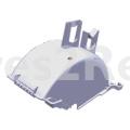 Flap - 1366042032 Cover Scroll Cover Back [Electrolux Aeg]