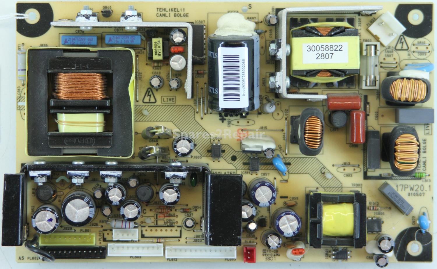 Evesham Alqemi 32VX - PSU - 17PW20.1 - 010507