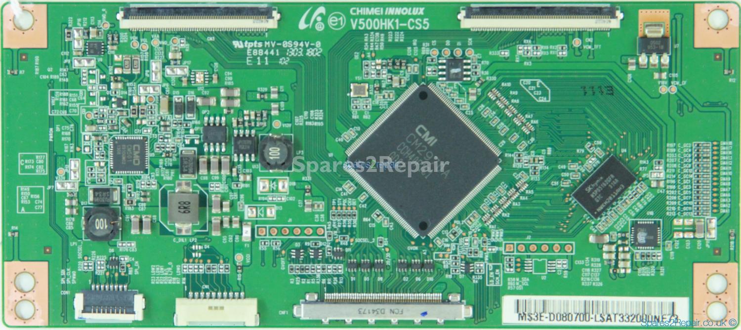 Goodmans GVLEDHD39DVD - T-Con - 3E-D080700 - V500HK1-CS5