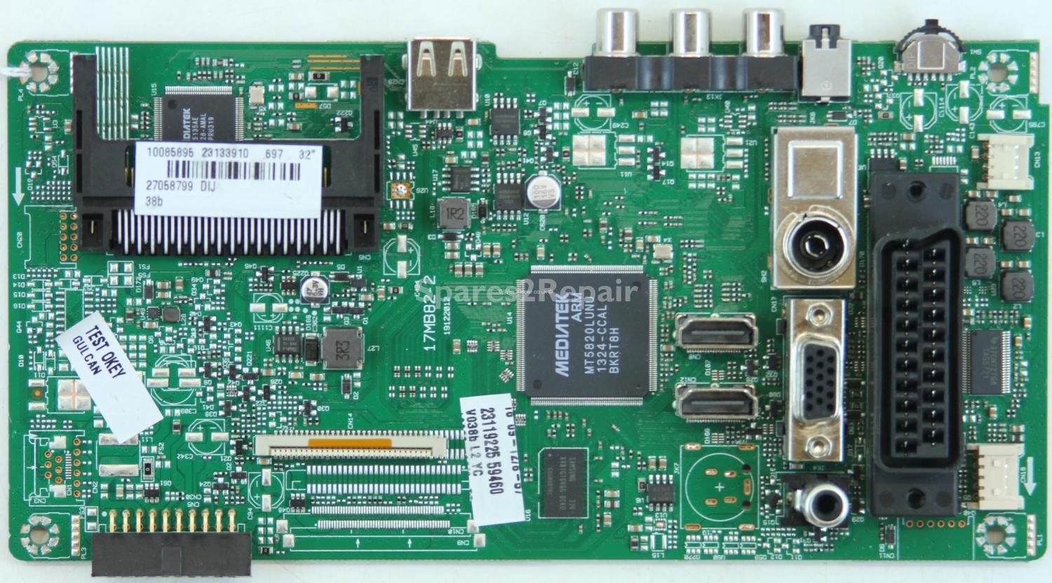 Hitachi 32HXC01U - Main AV - 23133910 - 17MB82-2 - 19122012