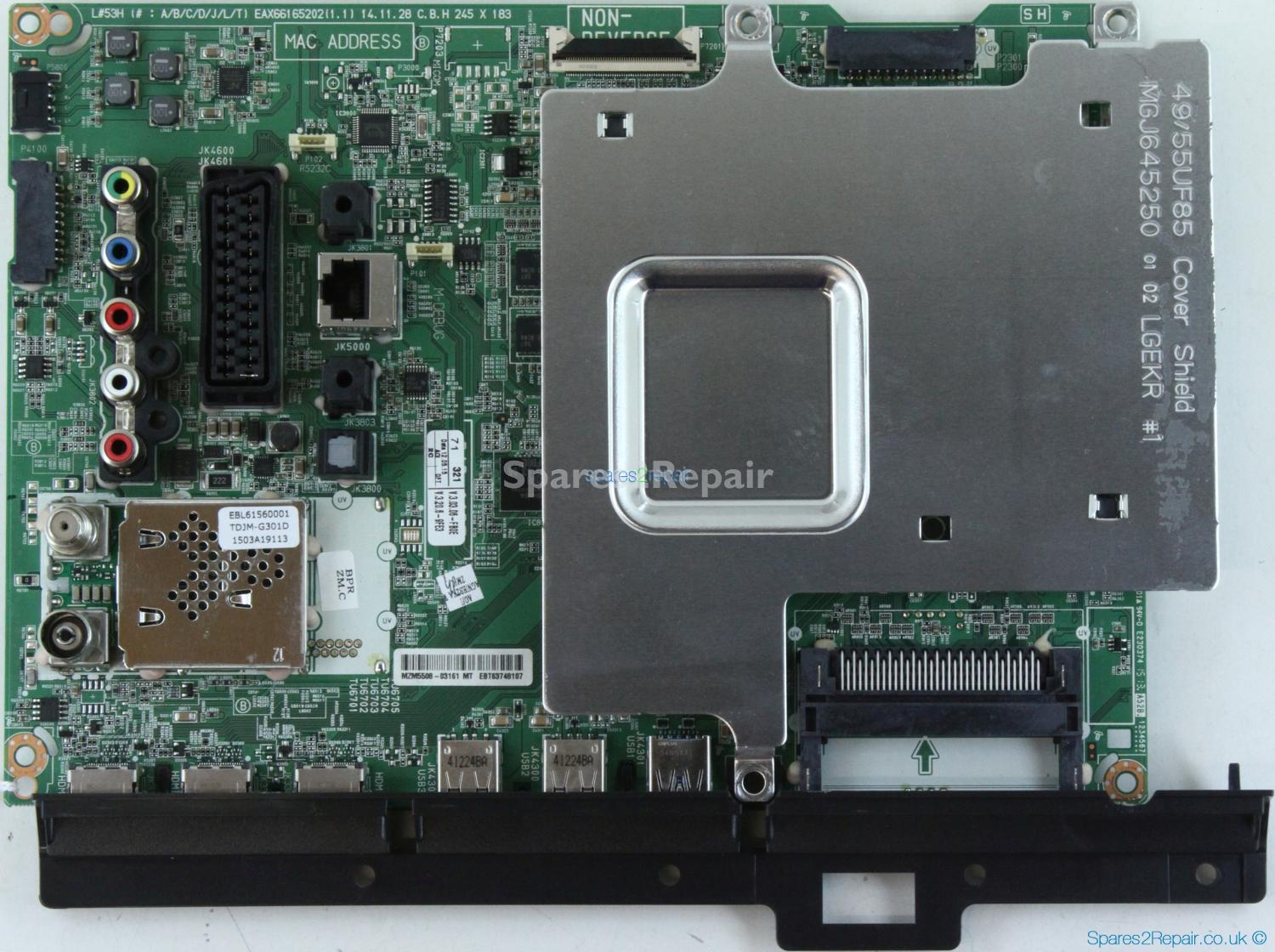 LG 43UF7707-ZB - Main AV - EBT63748107 - EAX66165202(1.1)