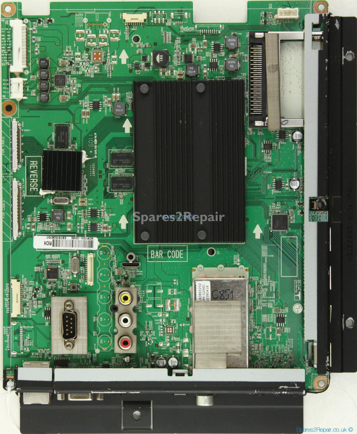 LG 42LW550T - Main AV - EBT61536707 - EAX63686303(3) - LD12C - 101216