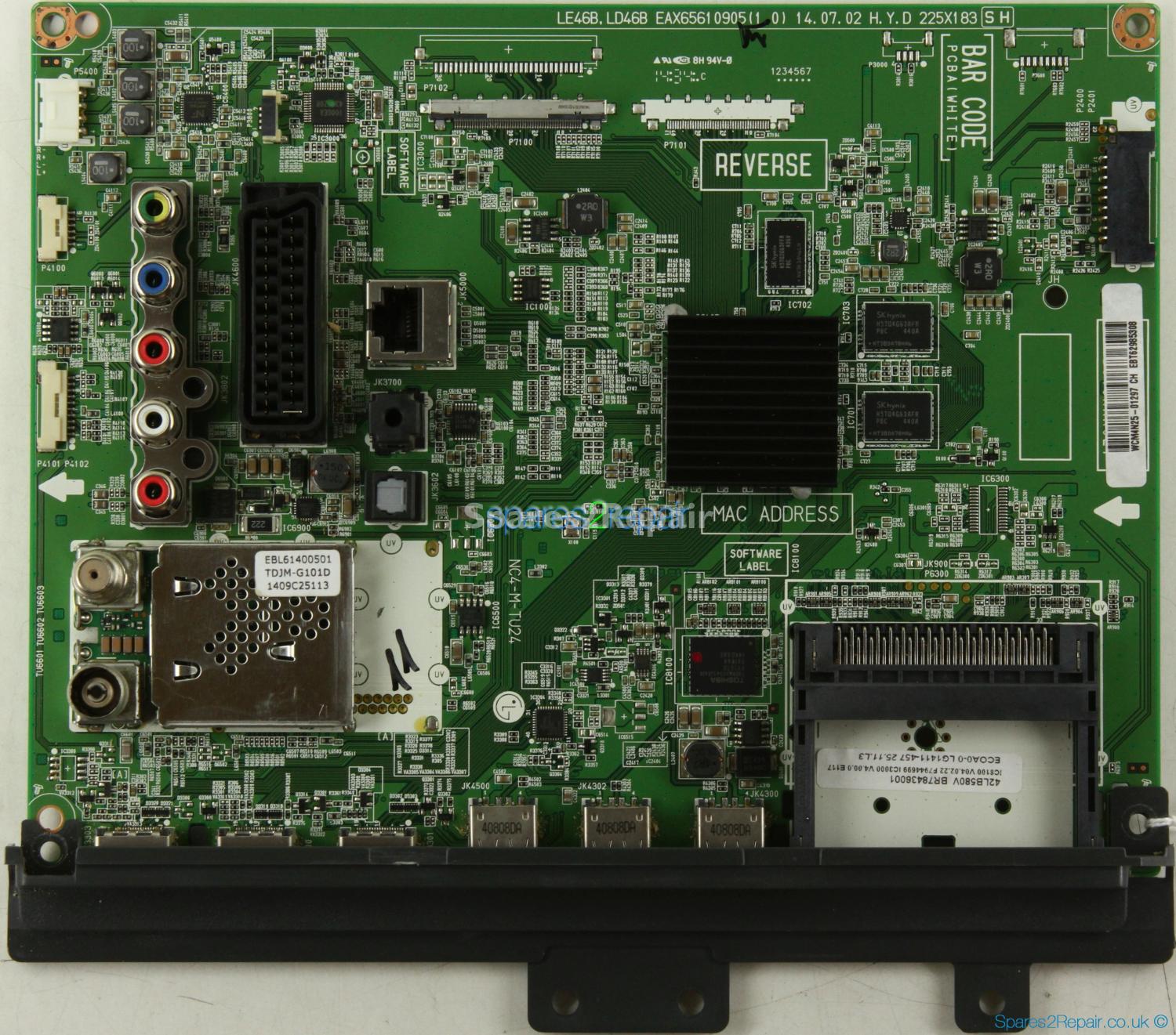 LG 42LB580V - Main AV - EAX65610905 (1.0) - EBR78436001 - EBT62985308 - NC4-M-TU24