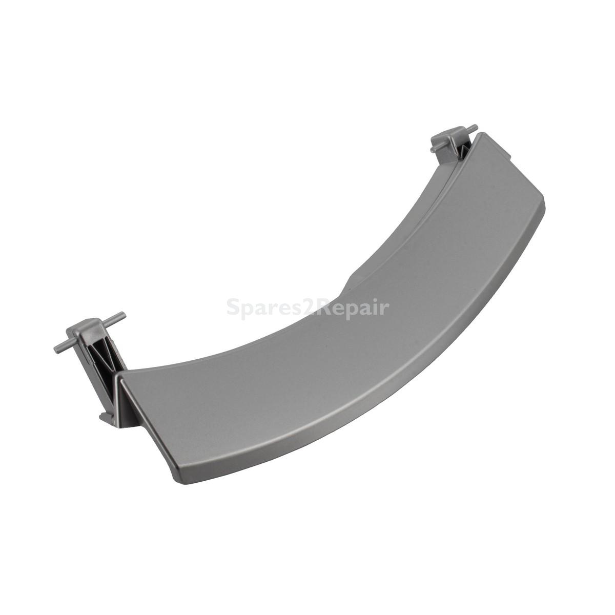 Compatible for BSH Bosch WAS, WLM, WVH Series Silver Plastic Washing Machine Door Handle