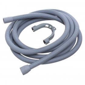 Universal Drain Outlet Hose & Hook (4m Length, 29mm & 22mm Fitting)