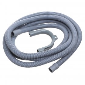 Universal Drain Outlet Hose & Hook (4m Length, 19mm & 22mm Fitting)